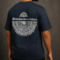 Minimalism Series x Lisbyzey Grey Embossed Dropshoulder T-Shirt – Premium Fine Jersey, Mandala Art