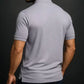 Men’s Classic Grey Polo Shirt – Premium Hani Cotton, Timeless Style