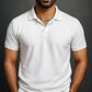 Men’s Classic White Polo Shirt – Premium Hani Cotton, Timeless Elegance, Everyday Comfort