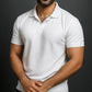Men’s Classic White Polo Shirt – Premium Hani Cotton, Timeless Elegance, Everyday Comfort
